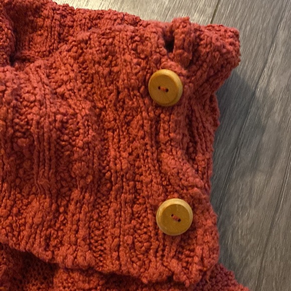 Anthropologie moth orange sweater S - Picture 4 of 6